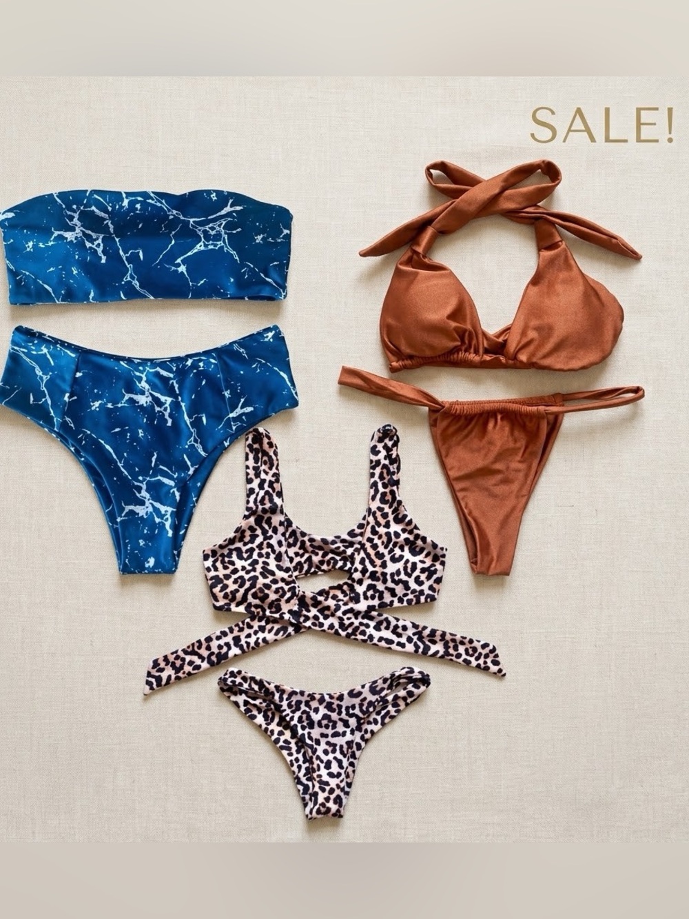 6-Piece Bikini Blowout Summer Clearance! ALL NWOT